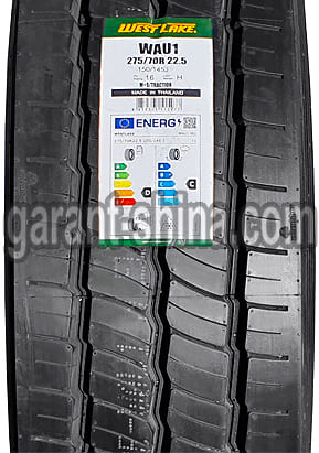 WestLake Urban Master WAU1 (универсальная) 275/70 R22.5 150/145J 16PR - Фото реального протектора вблизи